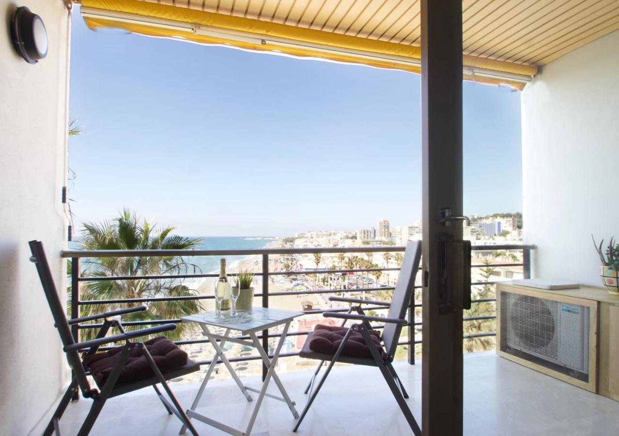 Sea Front Studio With Spacious Balcony Santa Clara ตอร์เรโมลิโนส ภายนอก รูปภาพ